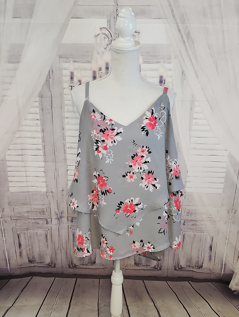 Torrid Floral Cami Tank Top